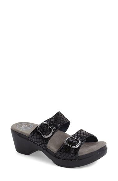 Women's Dansko 'sophie' Sandal .5-6us / 36eu - Black