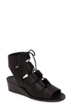 Women's Lucky Brand Gizi Wedge Sandal .5 M - Black
