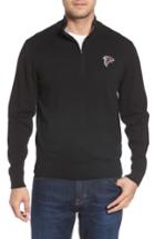 Men's Cutter & Buck Atlanta Falcons - Lakemont Fit Quarter Zip Sweater