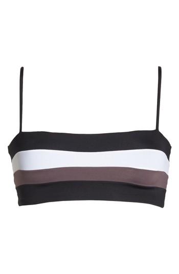 Women's L Space Rebel Bikini Top - Black