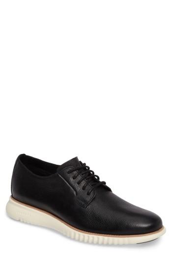 Men's Cole Haan 2.zerogrand Plain Toe Derby M - Black