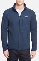 Men's Patagonia 'better Sweater' Zip Front Jacket - Blue