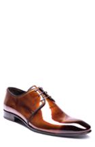 Men's Jared Lang Romeo Plain Toe Derby Eu - Brown