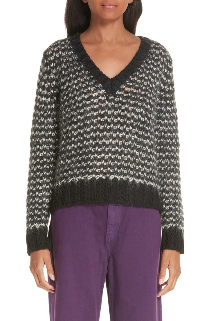 Women's Ted Baker London Aniebal Fringe Trim Sweater