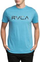 Men's Rvca Mcfloral T-shirt - Blue/green