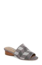 Women's Donald J Pliner Rimini Slide Sandal M - Grey