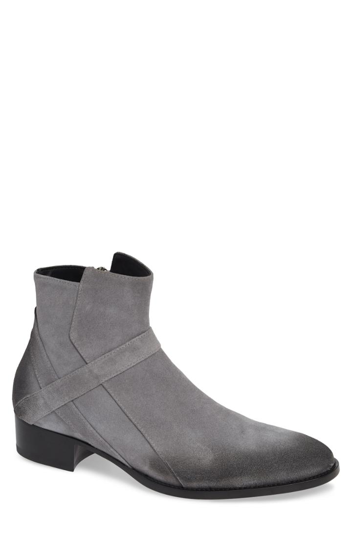 Men's Grand Voyage Bowie Zip Boot .5 M - Grey