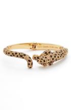 Women's Kate Spade New York Run Wild Cheetah Hinge Bracelet