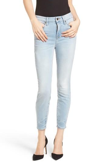 Women's Good American Good Legs High Waist Crop Skinny Jeans - Blue
