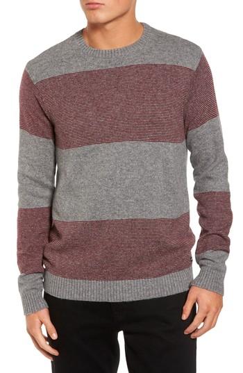 Men's Rvca Channels Crewneck Sweater
