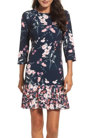 Women's Eliza J Jersey Trumpet Dress