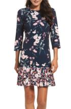 Women's Eliza J Jersey Trumpet Dress