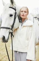 Women's Honeydew Intimates Snow Angel Sweater Hoodie - Blue