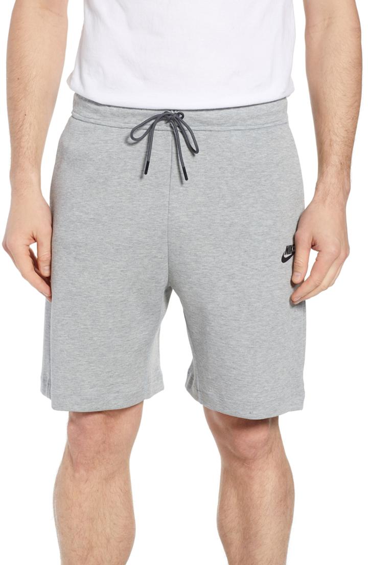 Men's Nike Tech Fleece Shorts - Grey