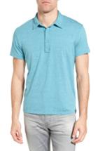 Men's Grayers Hartford Slub Jersey Polo - Blue/green