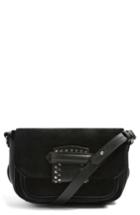 Topshop Leather & Suede Crossbody Bag -