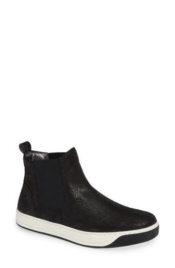 Women's Johnston & Murphy Erica High Top Sneaker .5 M - Black