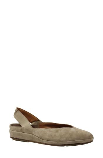 Women's L'amour Des Pieds 'cypris' Slingback Wedge .5 M - Beige