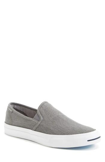 Men's Converse Jack Purcell Ii Slip-on .5 M - Grey
