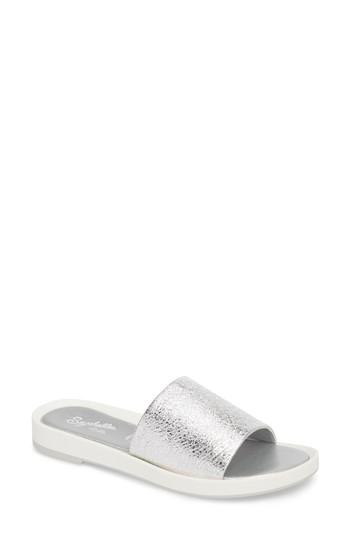 Women's Seychelles So Zen Slide Sandal M - Metallic