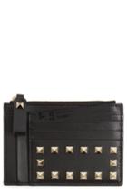 Women's Valentino Rockstud Leather Coin Pouch -