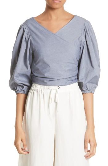 Women's Elizabeth And James Farrah Blouson Wrap Top