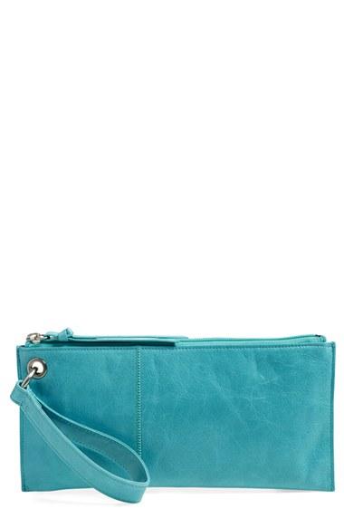 Hobo 'vida' Leather Clutch - Blue