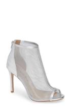 Women's Charles David Court Mesh Bootie M - Metallic