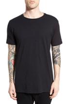 Men's Zanerobe 'flintlock' Longline Crewneck T-shirt - Black