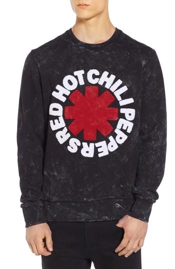 Men's Elevenparis Red Hot Chili Peppers Sweatshirt - Black
