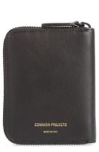 Men's Common Projects Leather Coin Case - Black