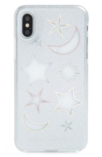 Rebecca Minkoff Double Up Iphone X Case - Metallic