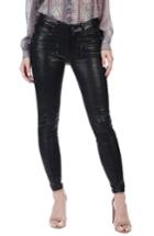 Women's Paige Edgemont Ankle Skinny Leather Pants