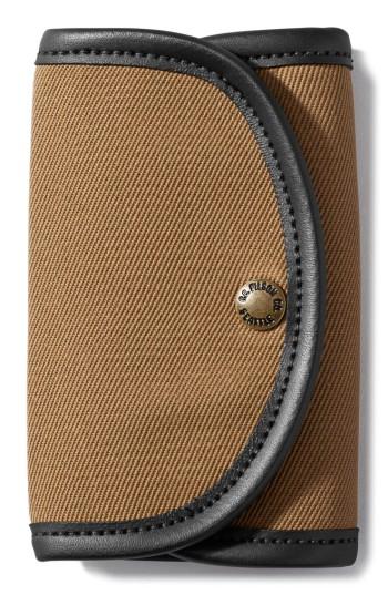 Men's Filson Fly Fishing Wallet With Genuine Shearling - Beige