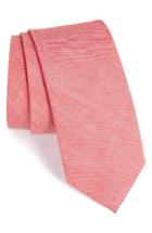 Men's The Tie Bar Classic Chambray Cotton Tie