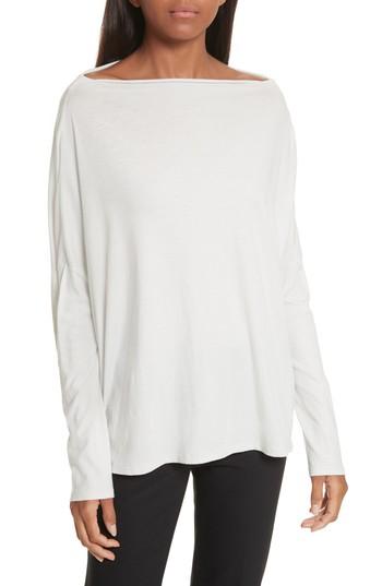 Women's Vince Boat Neck Top - Grey