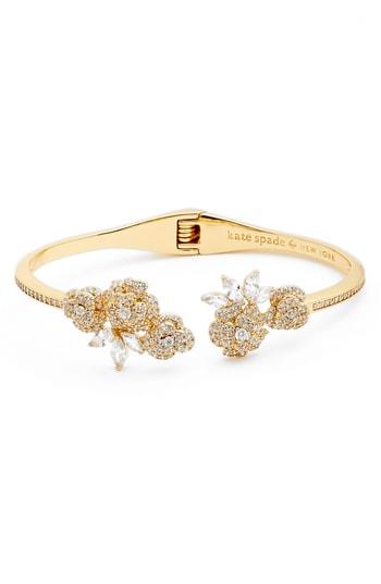 Women's Kate Spade New York That Special Sparkle Open Hinge Cuff