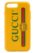 Gucci Logo Iphone 7/8 Case - Yellow