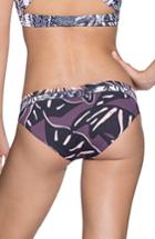 Women's Maaji Hot Springs Signature Cut Reversible Bikini Bottoms - Black