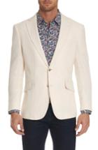 Men's Robert Graham Lauros Woven Sport Coat - Ivory