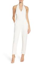 Women's Greylin Miranda Halter Jumpsuit - White