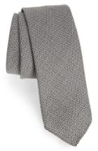 Men's Boss Jacquard Tie, Size - Grey