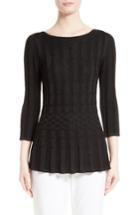 Women's St. John Collection Rib Knit Pullover