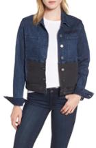 Women's Dear John Denim Evelyn Two-tone Denim Jacket - Blue