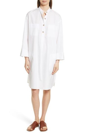Women's Vince Utility Shirtdress - White