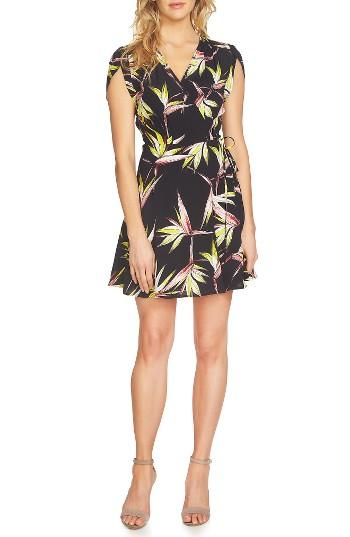 Women's 1.state Wrap Dress - Black