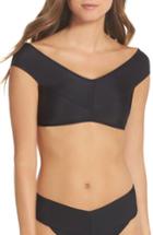 Women's Ted Baker London Off The Shoulder Wrap Bikini Top