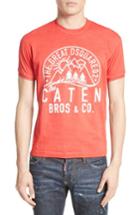 Men's Dsquared2 Mountain Logo Graphic T-shirt - Red