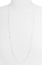 Women's Bony Levy Mila Long Diamond Station Necklace (nordstrom Exclusive)