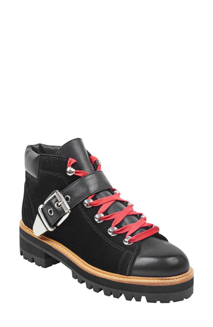 Women's Marc Fisher D Indre Platform Boot, Size 5.5 M - Black